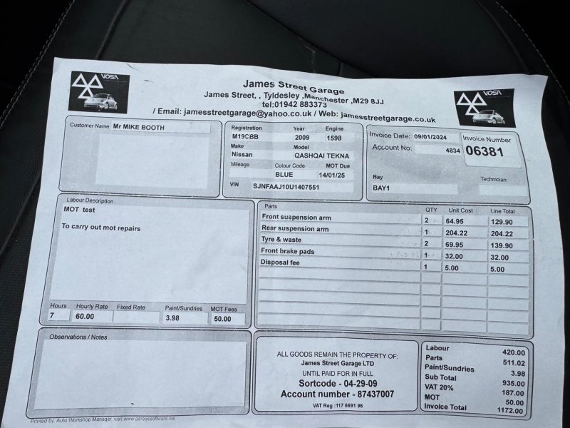 NISSAN QASHQAI